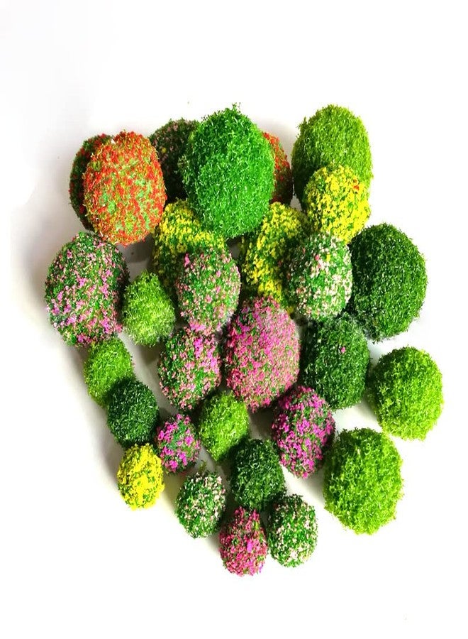 Warmtree 90 Pcs Mixed Bush Trees Model Trees Miniature Vegetation Groups Shrubs Railway Model Architecture Trees Railroad Accessories Mini Trees for Crafts Diorama - Image 3